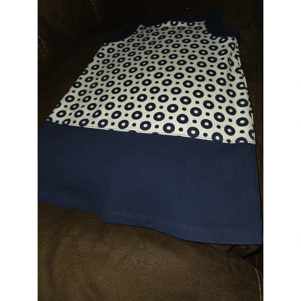 Gymboree parisian‎ afternoon navy white dress size 6